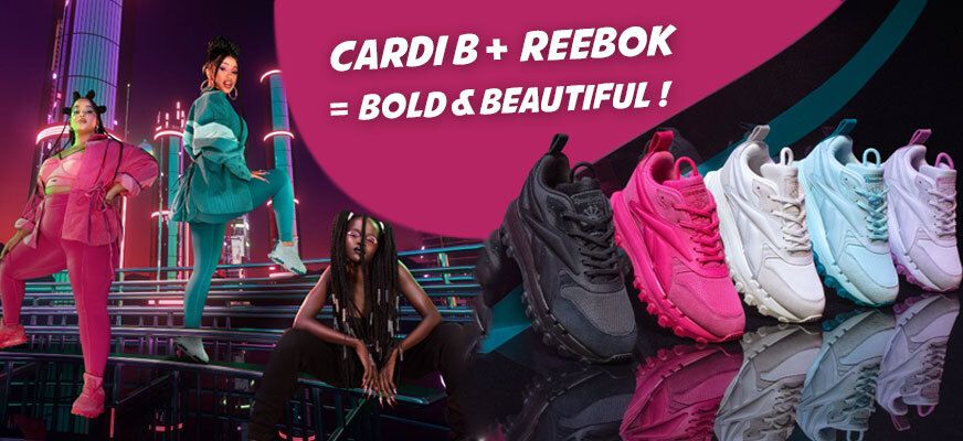 Shopping Alert! Cardi B And Reebok Shoes Launch New Range