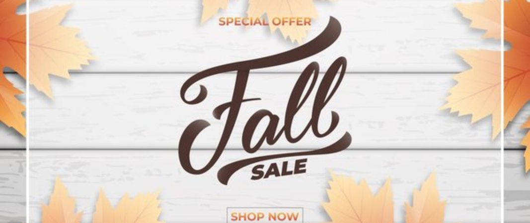 fall sale banner