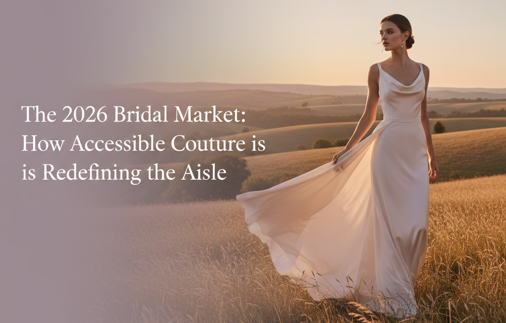 The 2026 Bridal Market: How "Accessible Couture" is Redefining the Aisle